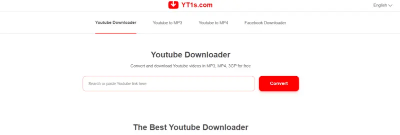 YT1s Youtube Downloader