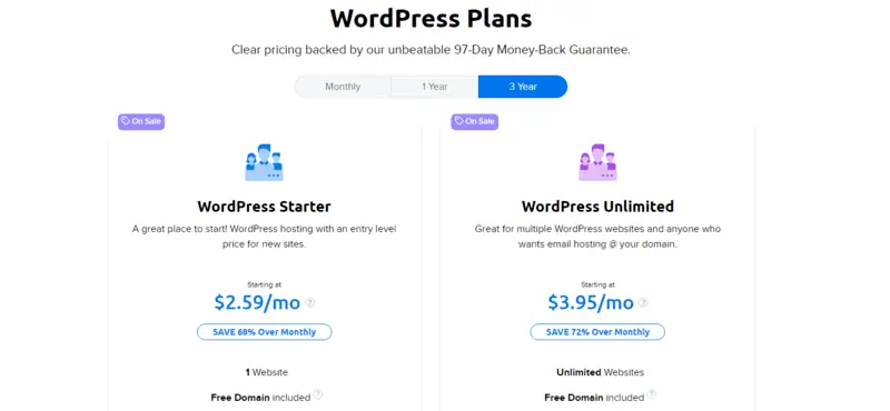 Dreamhost Pricing