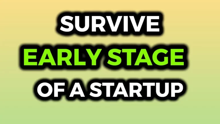 How Do Startup Founders Financially Survive The Early Stage of a Startup?