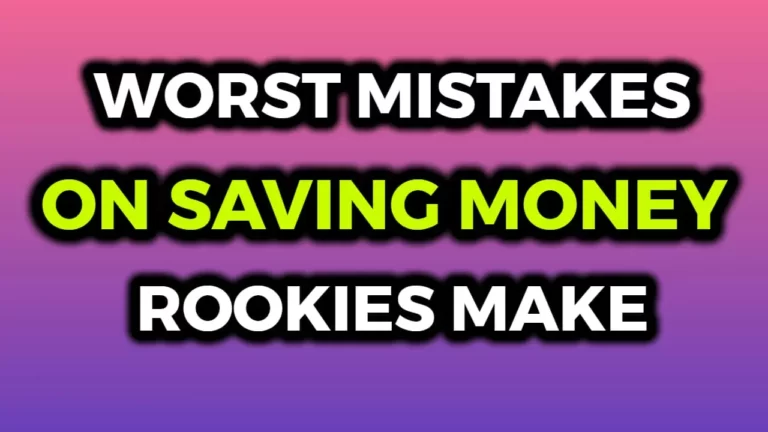 The Worst Mistakes On Saving Money to Achieve Something Rookies Make